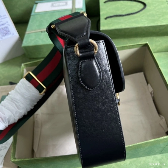 Firstbag ru Gucci Horsebit patchwork shoulder bag 1955 0725